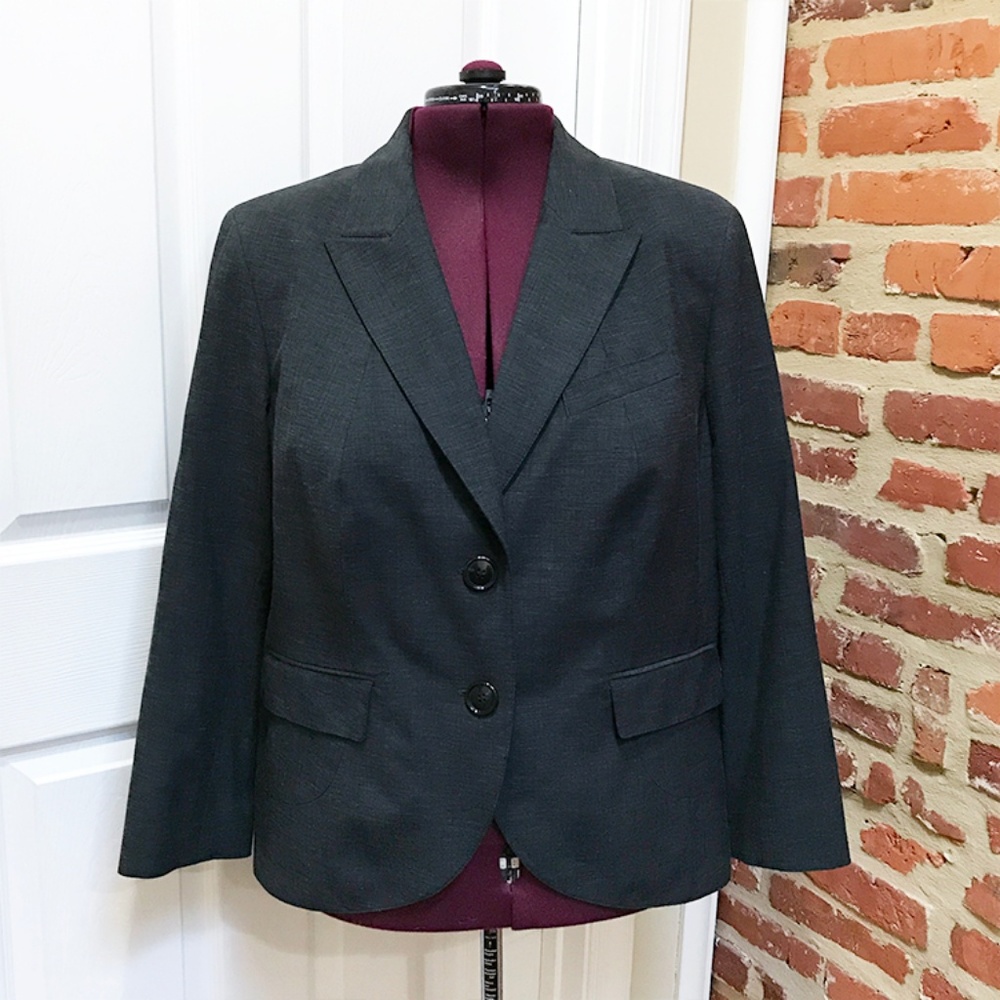 NWT Lafayette 148 Wool Blend Jacket / Blazer sz 18 - Picture 2 of 4